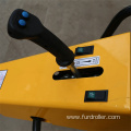 Electromagnetic Clutch Walk Behind Hand Asphalt Roller For Qatar Market